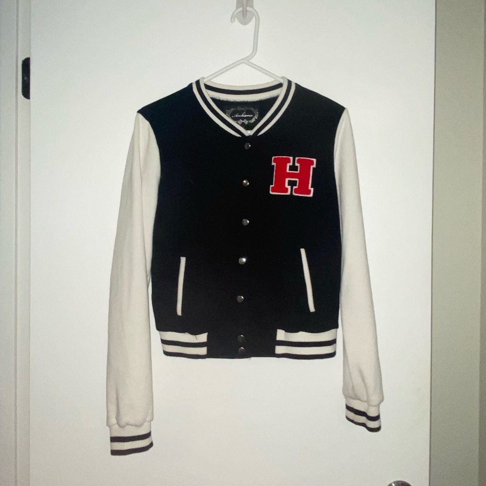 Little kid letterman sweater